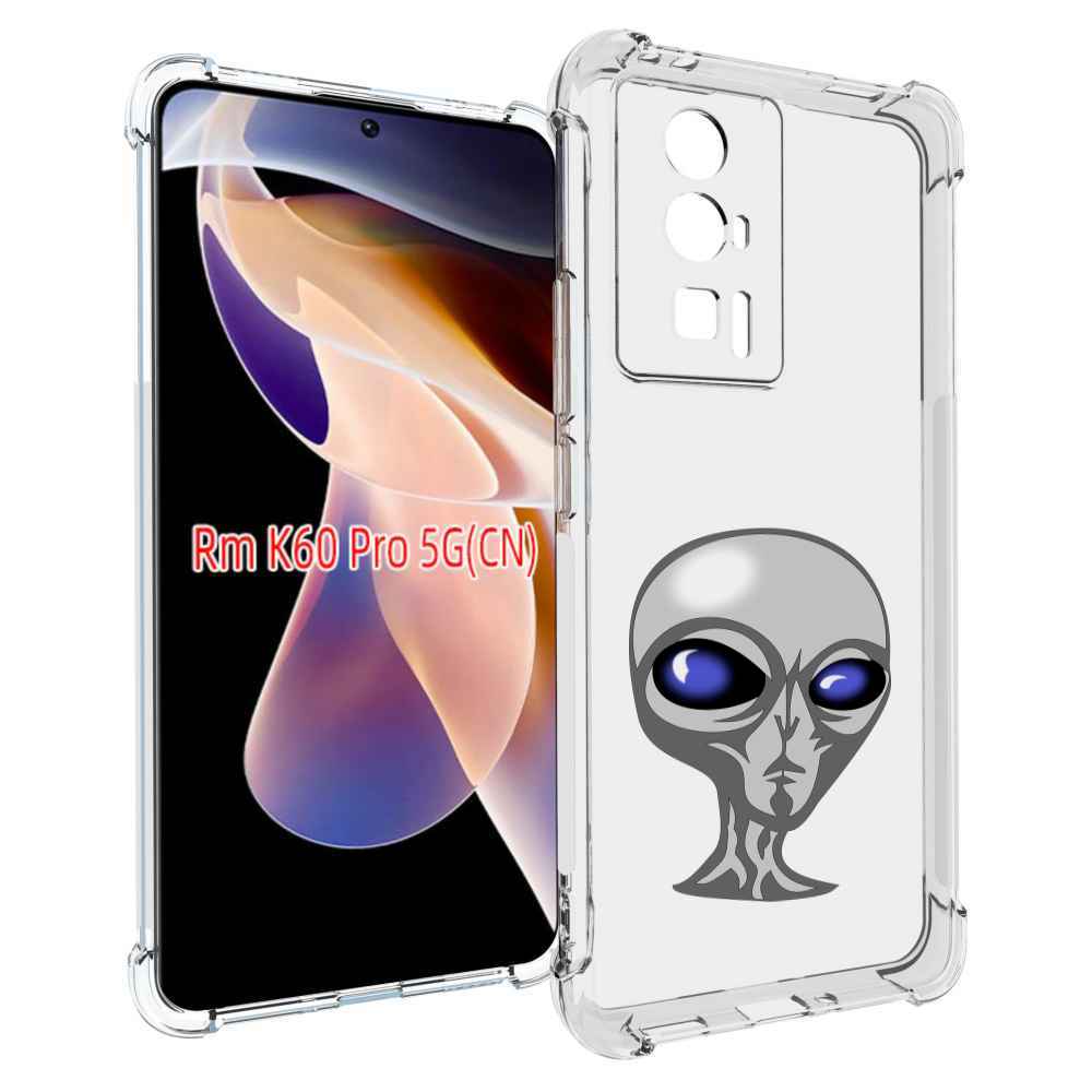 Чехол MyPads инопланетянин для Xiaomi Redmi K60 Pro