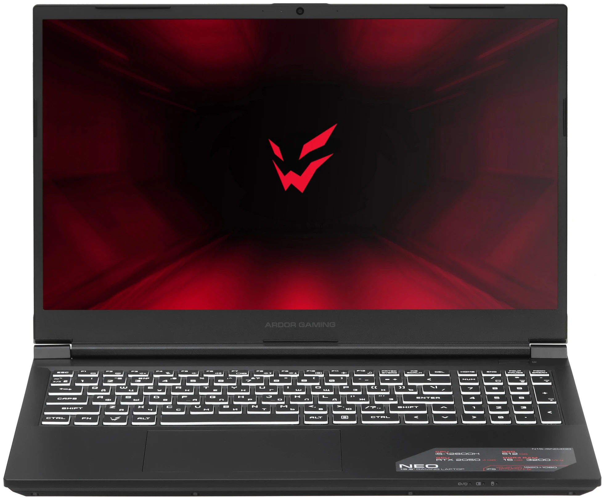 

Ноутбук ARDOR GAMING NEO N15-I5ND400 (N15-I5ND400), NEO N15-I5ND400