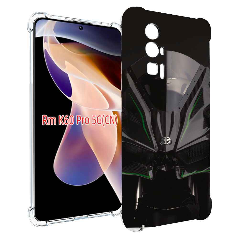 

Чехол MyPads кавасаки мото для Xiaomi Redmi K60 Pro, Прозрачный, Tocco