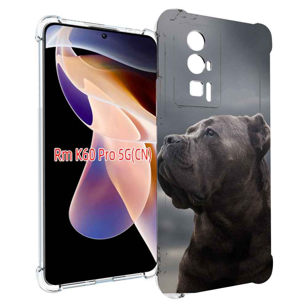 

Чехол MyPads кане корсо для Xiaomi Redmi K60 Pro, Прозрачный, Tocco