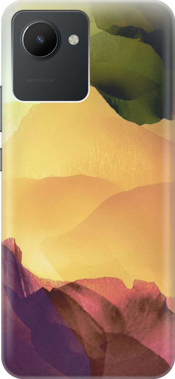 

Силиконовый чехол на realme C30 с принтом "Разноцветный гербарий", Желтый;зеленый, 1565200