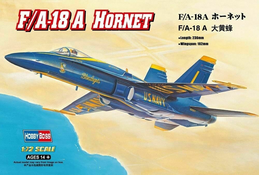 

Сборная модель HobbyBoss 1/72 Самолет F/A-18A Hornet 80268