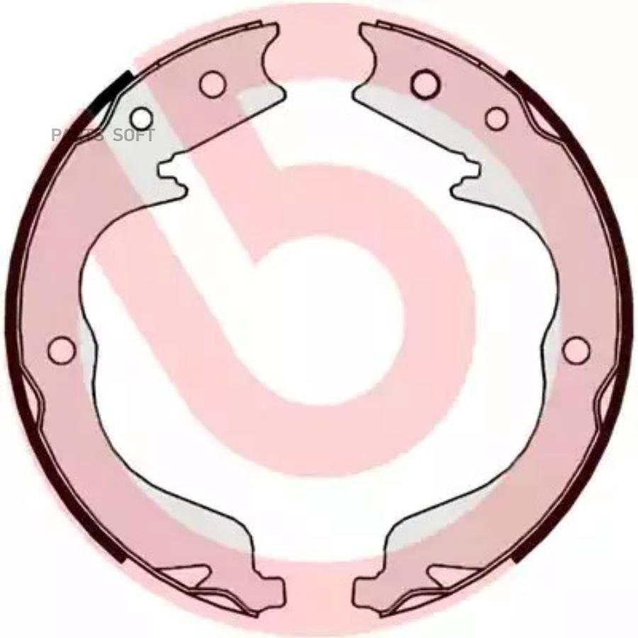 

Тормозные колодки brembo S61542