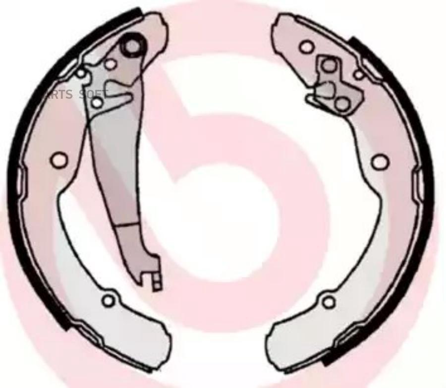 

Тормозные колодки brembo S85516