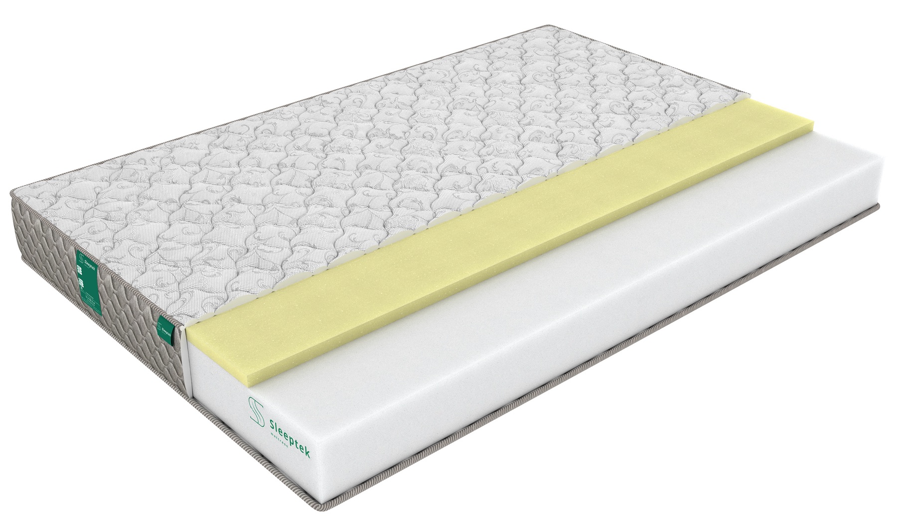 

Матрас беспружинный SLEEPTEK Roll Memo 16 110х190, высота 16 см., Двусторонний с разной же