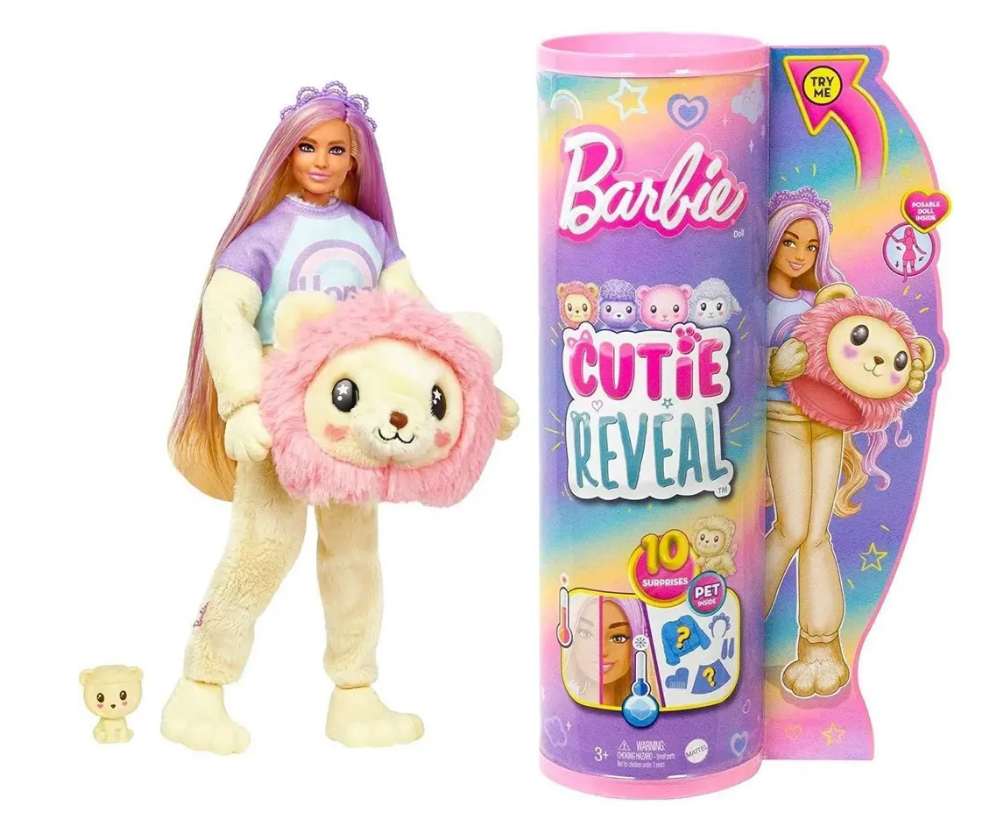 Кукла Mattel Barbie HKR06, 30 см, розовая