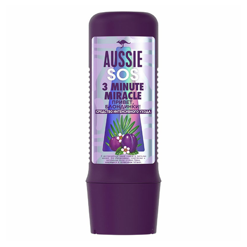 Бальзам-ополаскиватель для волос Aussie Blond Hydration 3 Minute Miracle 225 мл