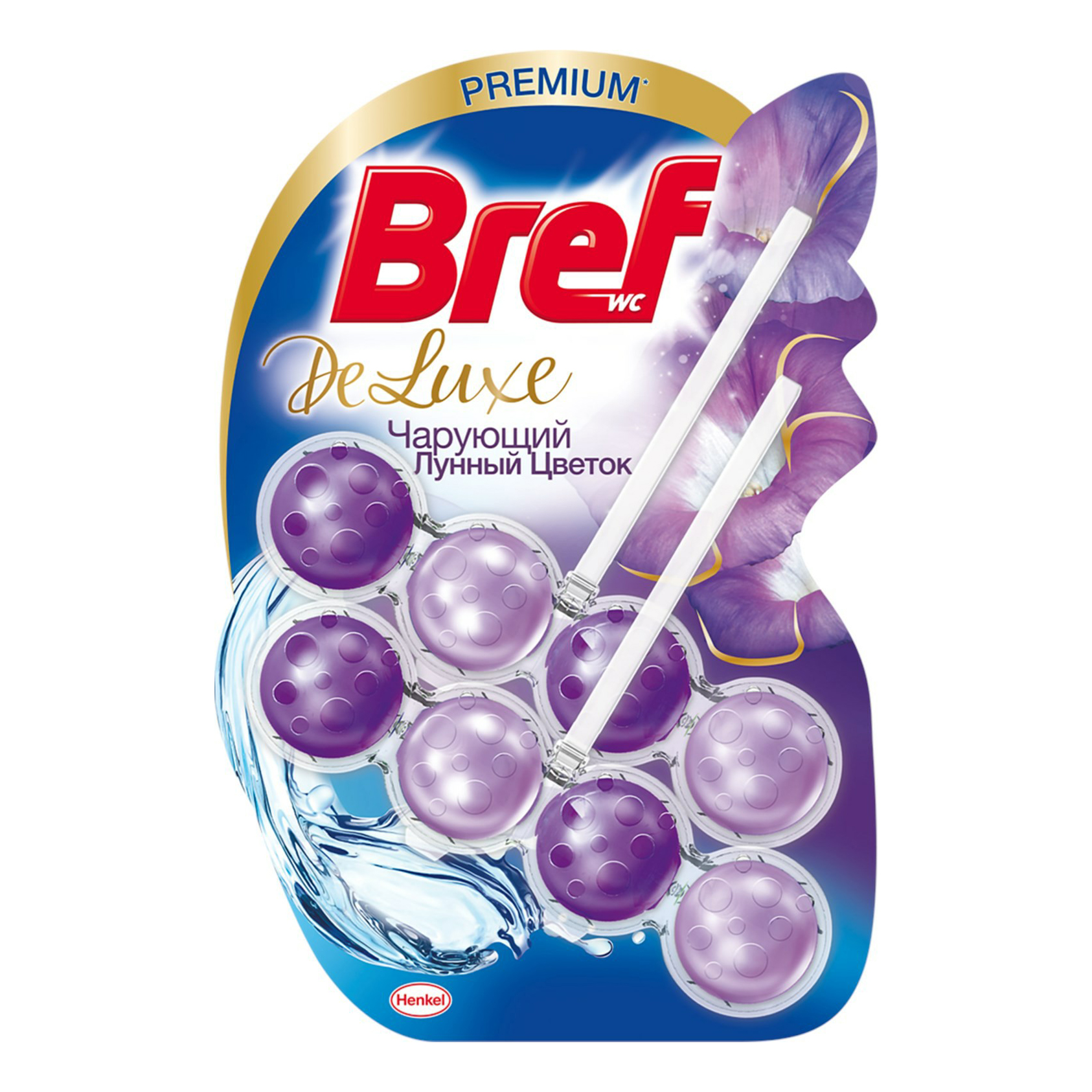 

Блок для унитаза Bref Чарующий лунный цветок для унитаза 50 г х 2 шт.