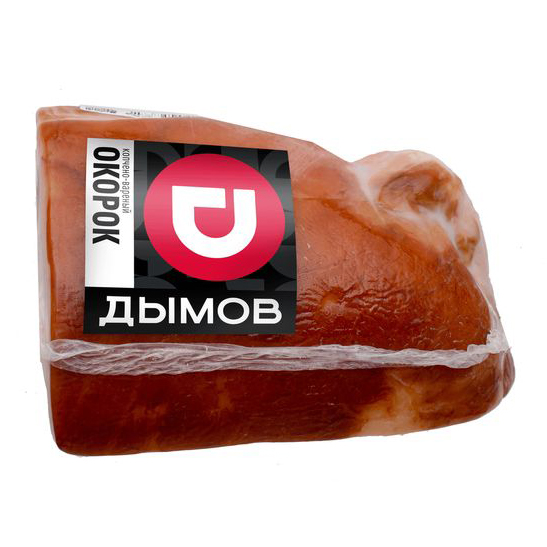 

Окорок копчено-вареный Дымов +-500 г