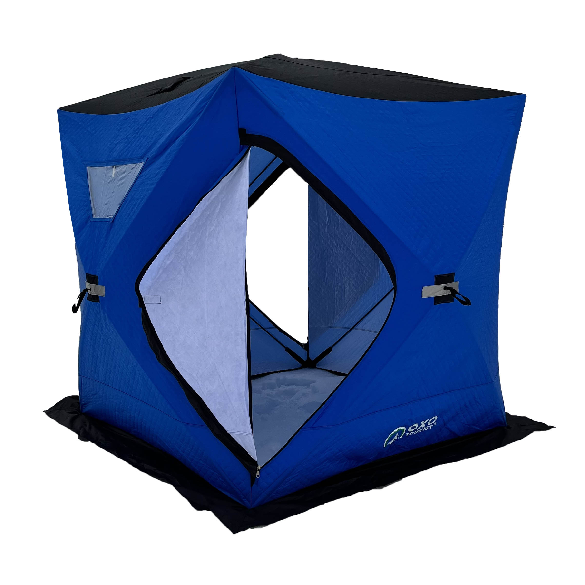 

Туристическая палатка OXO tourist BX01 BLUE трехслойная, BX001 Blue