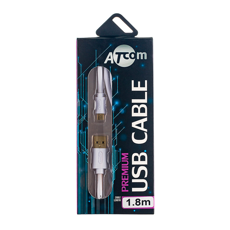 фото Кабель tyan usb - micro usb m-m 1.8м (at9073)