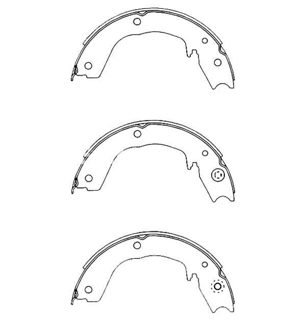 

Тормозные колодки Akebono барабанные NN3066