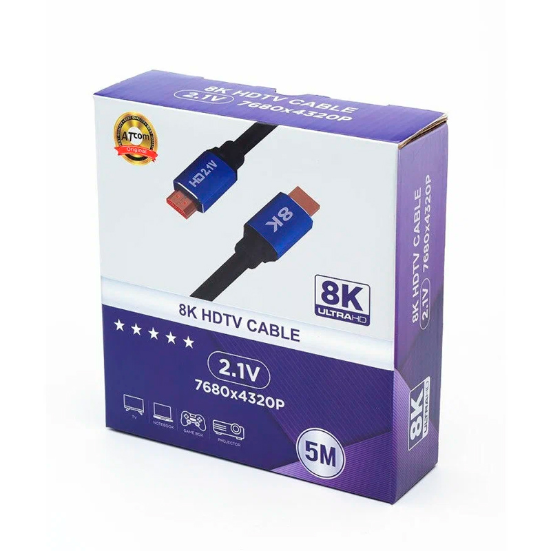 фото Кабель advantech hdmi - hdmi m-m 5м (at8882)