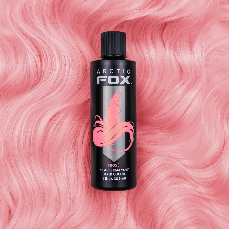 Пастельно-розовая краска для волос ARCTIC FOX FROSE 236 мл нитки 40 2 универсальные 400 ярдов 251 серо пастельно болотный 10 шт в уп
