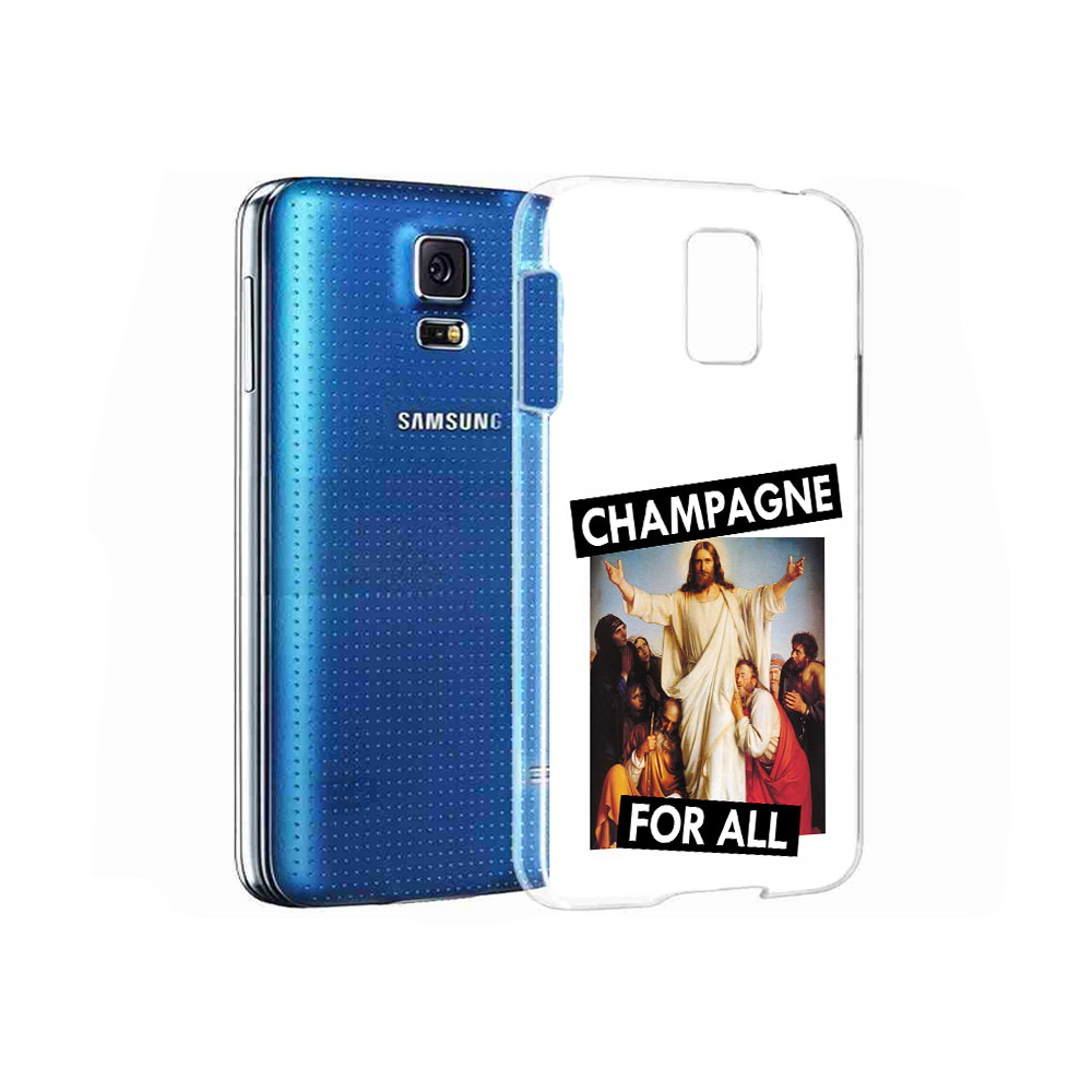 

Чехол MyPads Tocco для Samsung Galaxy S5 шампанское (PT12196.512.697), Прозрачный, Tocco