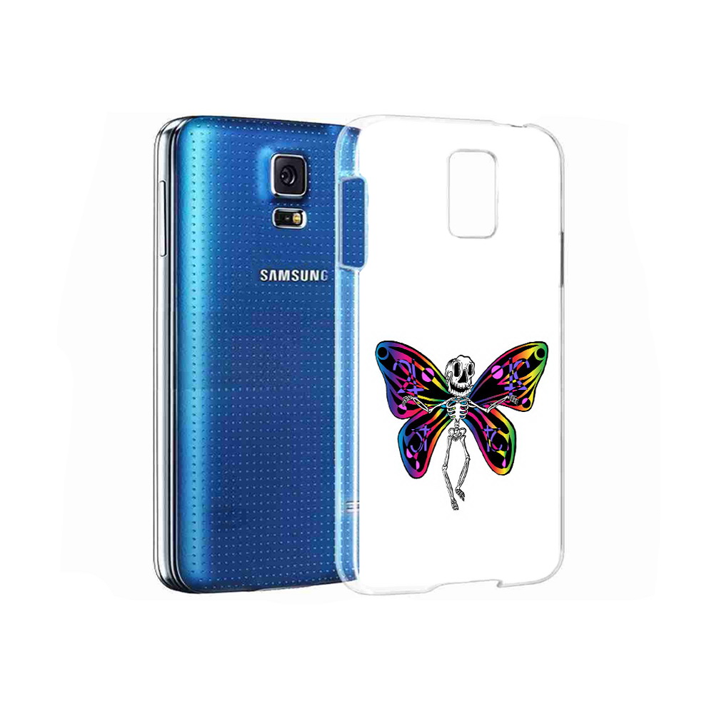 

Чехол MyPads Tocco для Samsung Galaxy S5 эффект бабочки (PT12196.512.701), Прозрачный, Tocco