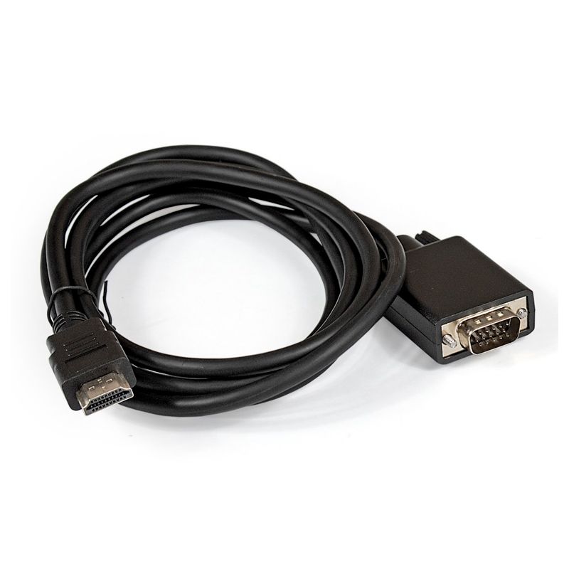 

Кабель ExeGate HDMI-VGA M-F 1.8м (EX284928RUS), Черный, EX-CC-HDMIM-VGAM-1.8