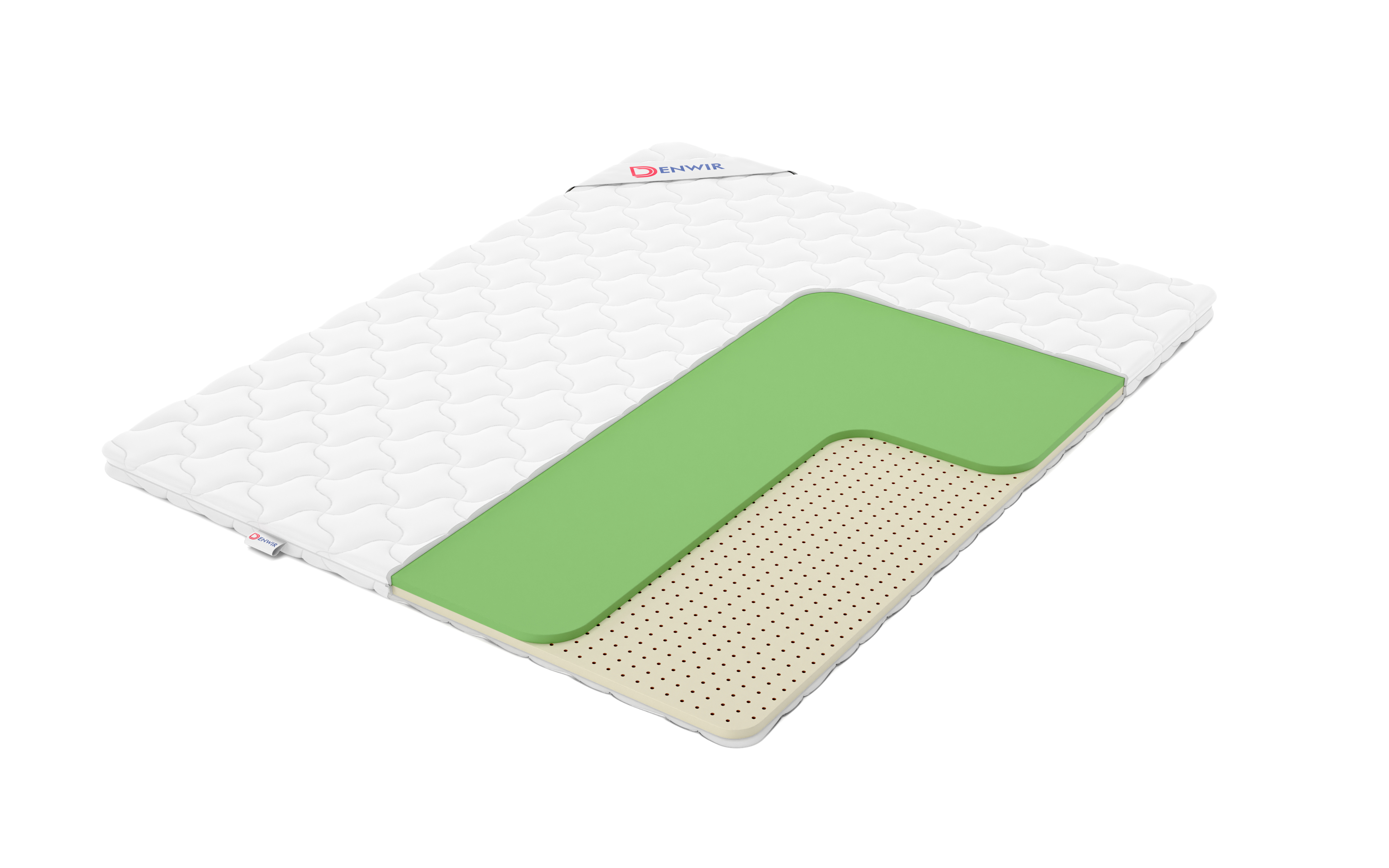 

Матрас-топпер Denwir COMFORT SOFT FOAM 4 75х125, 4 см, Белый, COMFORT SOFT FOAM 4