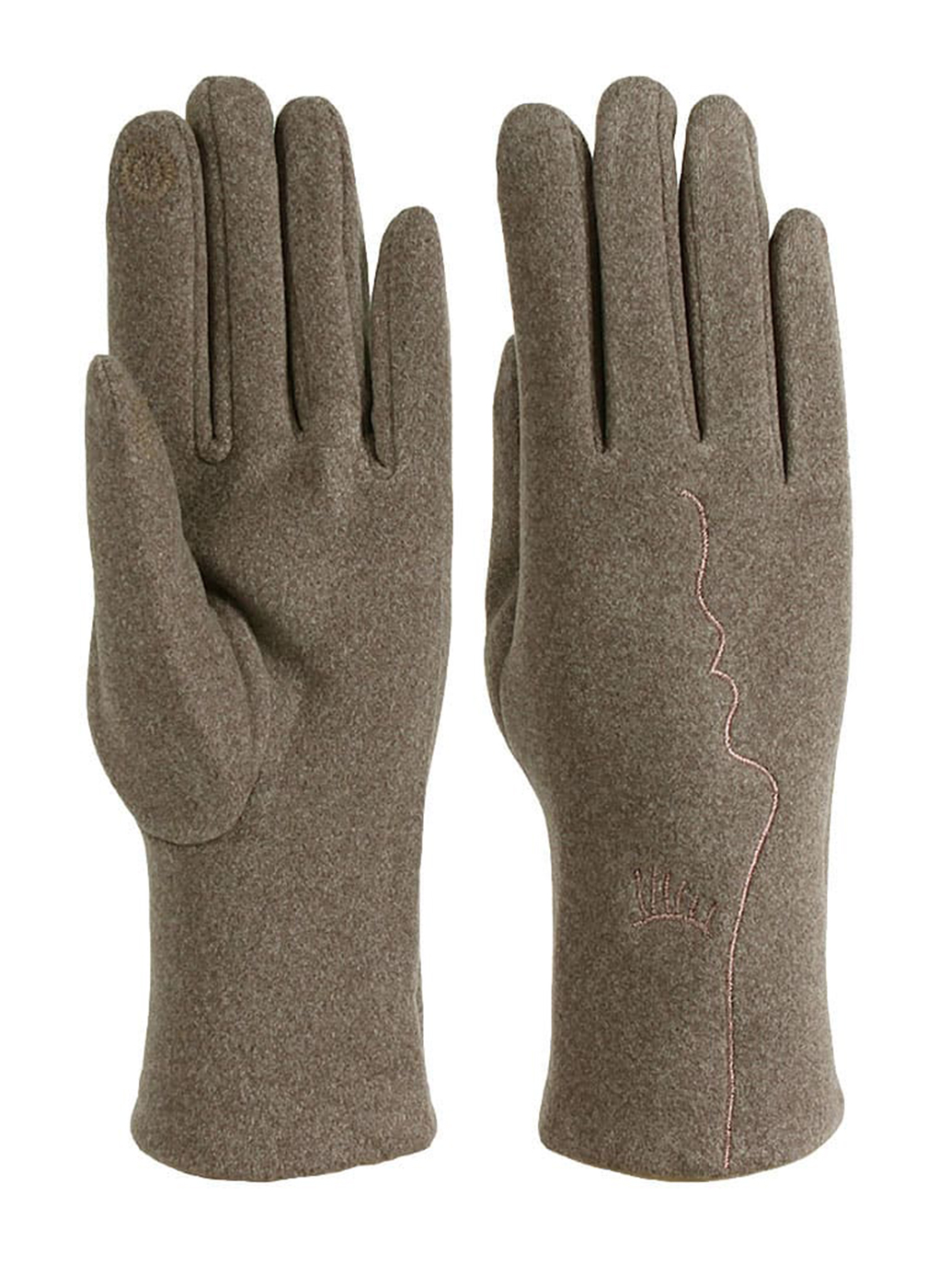 

Перчатки женские Каляев 48577 бежевые, р. One Size, 48577
