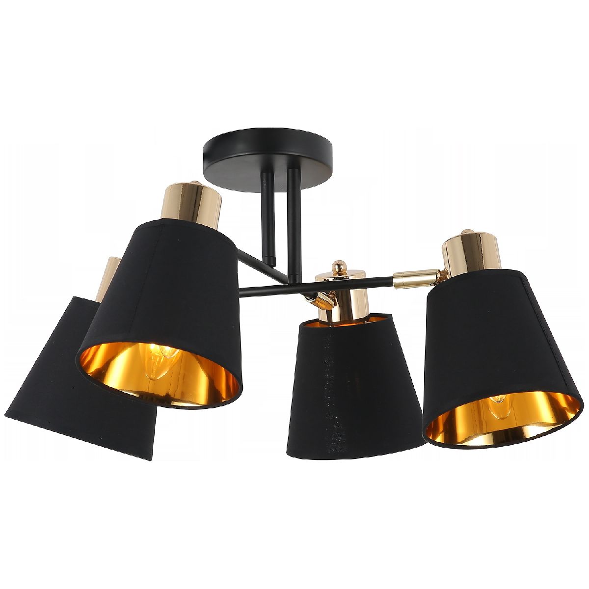 

Люстра Illumico IL6116-4COU-79 BK GD Abelie