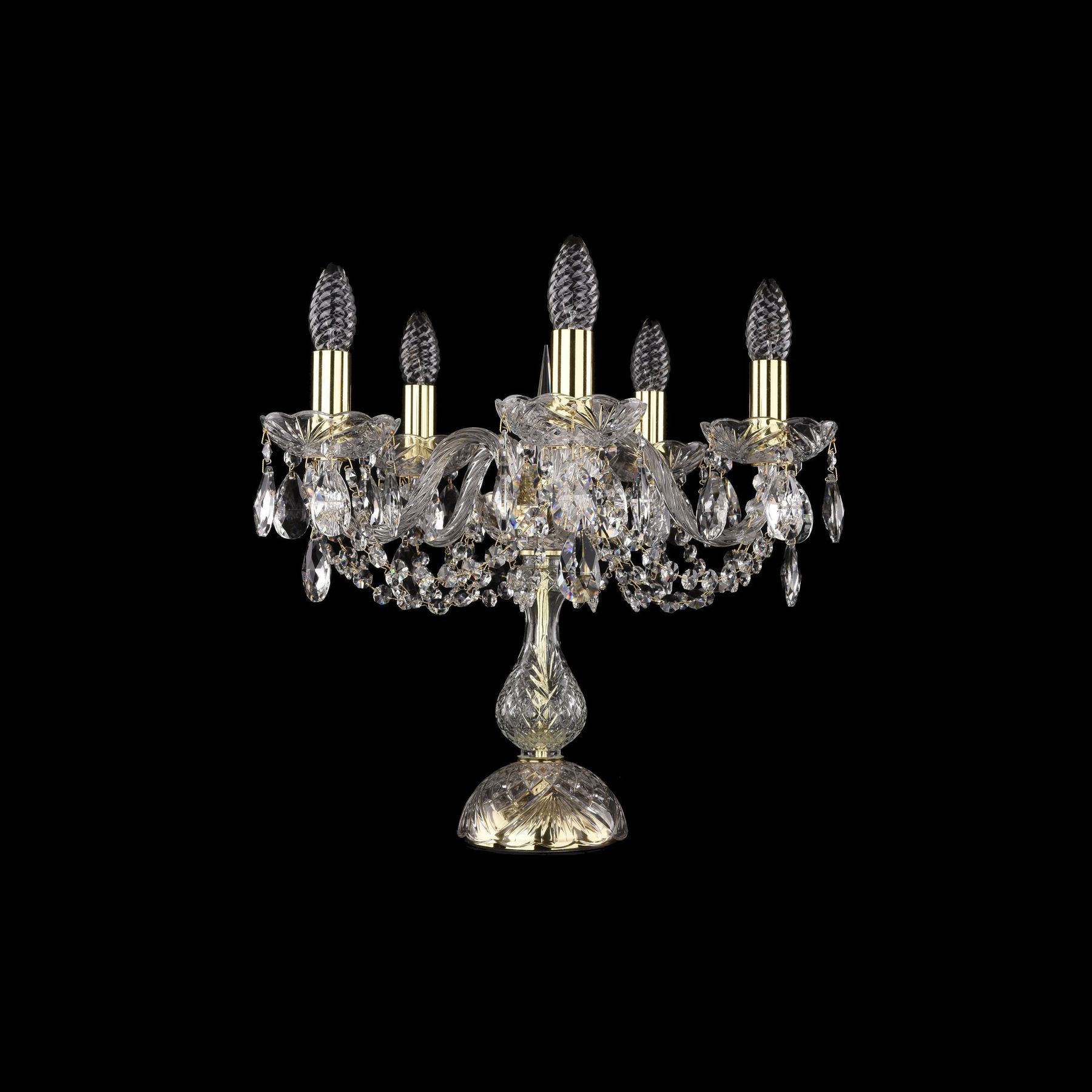 

Настольная лампа 1402L/5/141-39 G Bohemia Ivele Crystal, 1402L/5/141-39 G