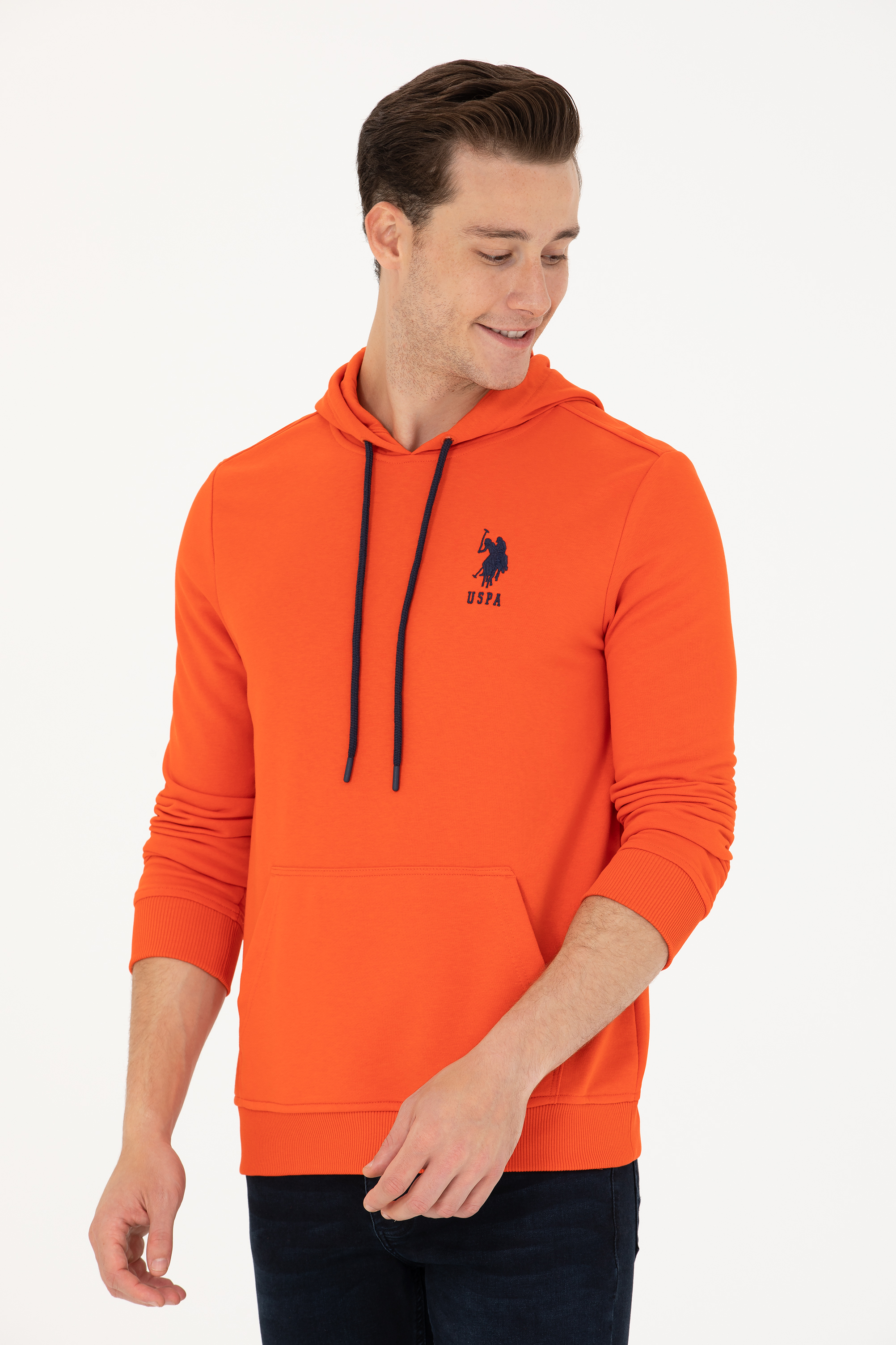 

Худи мужское US Polo G081SZ0820GURINSK023 оранжевое M, Оранжевый, G081SZ0820GURINSK023