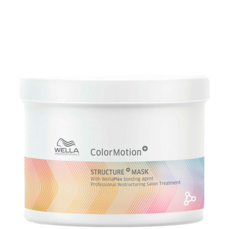 Маска Wella Color Motion Structure Mask для интенсивного восстановления волос 500 мл маска для защиты а wp color motion 30 мл