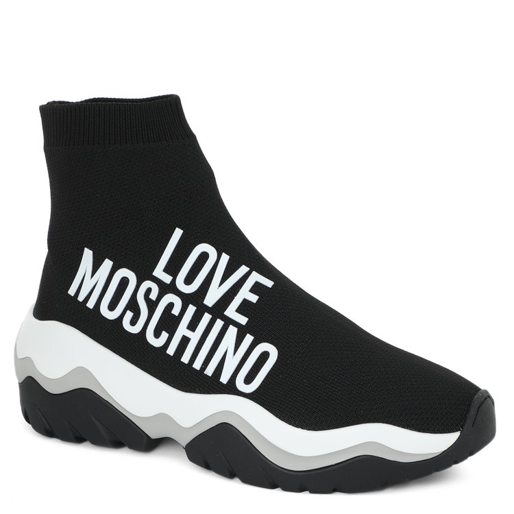 Кроссовки женские Love Moschino JA15564G SS23 черные 39 EU