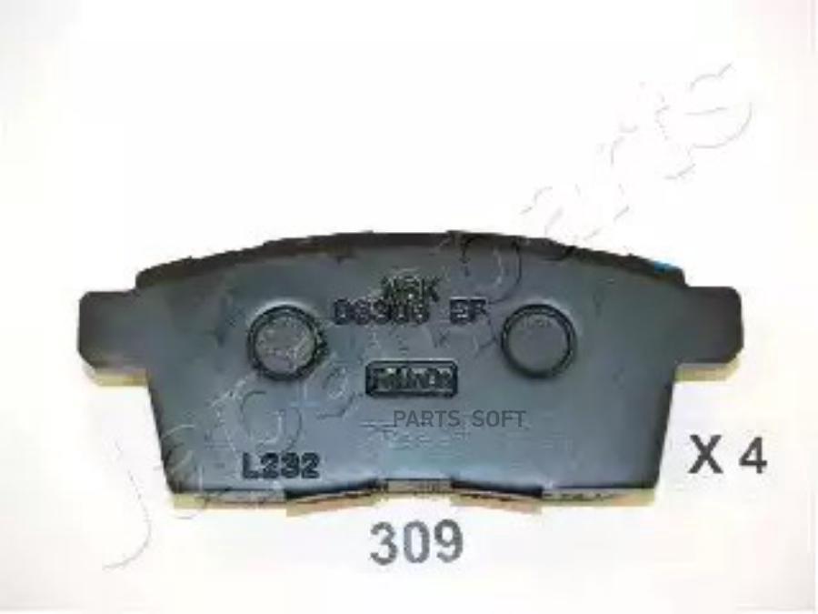

Тормозные колодки Japanparts дисковые PP309AF