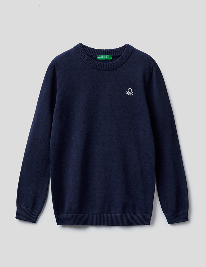 

Джемпер для мальчиков Benetton цв. синий р.128, 21A_12CDC1932