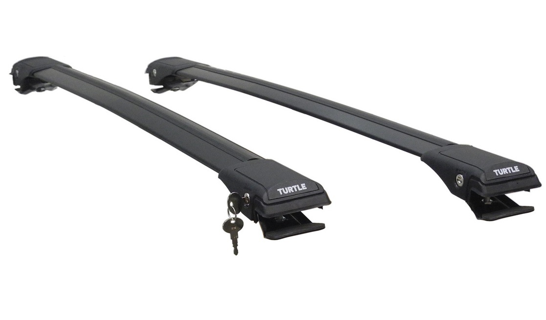 

Багажник на рейлинги Turtle Shark FORD KUGA 2008-2012 I, Черный, Turtle Shark для FORD KUGA 2008-2012 I