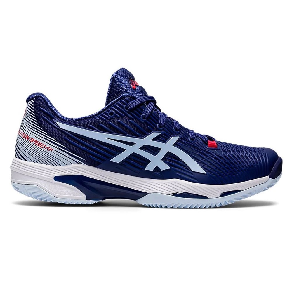 Спортивные кроссовки унисекс Asics Solution Speed FF 2 синие 8 US