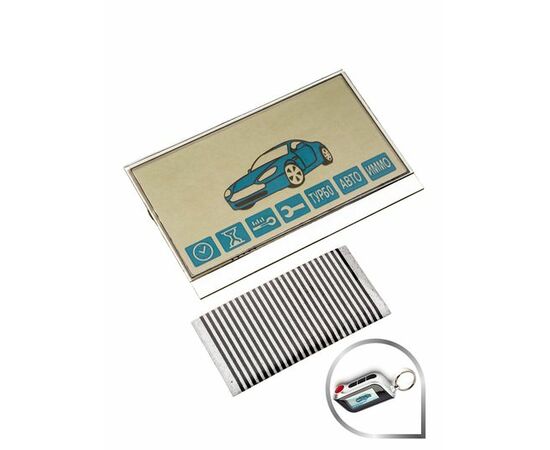 

Дисплей LCD на шлейфе для брелка Starline B92/E90/А93 (горизонт, старого образца)