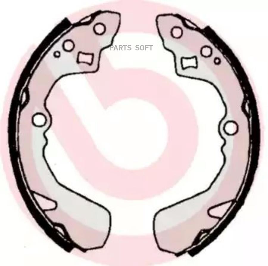 

Тормозные колодки brembo S79515