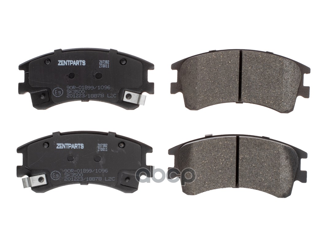 

ZENTPARTS Z07382 Z07382 колодки дисковые ие Mazda 6 GG/GY 2.0Di 136HP/2.0i/2.2i 02 1шт