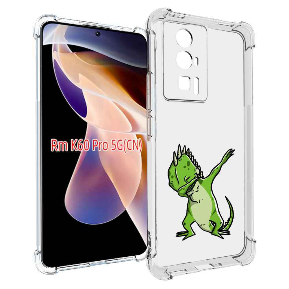 

Чехол MyPads крутая-ящерица для Xiaomi Redmi K60 Pro, Прозрачный, Tocco