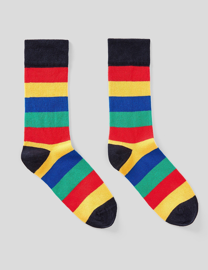 

Носки женские United Colors of Benetton 21A_6AO3H21UL разноцветные S, 21A_6AO3H21UL