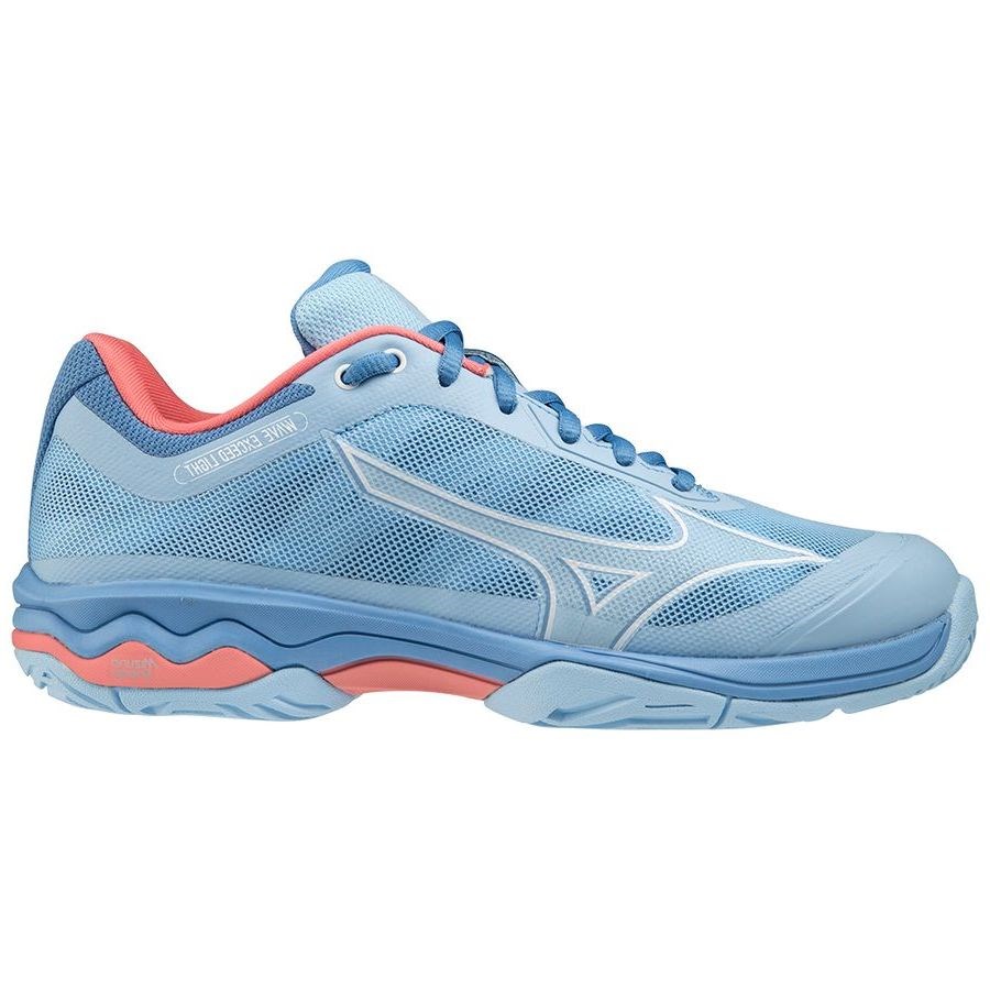 

Спортивные кроссовки унисекс Mizuno WAVE EXCEED LIGHT AC голубые 5 UK, Голубой, WAVE EXCEED LIGHT AC