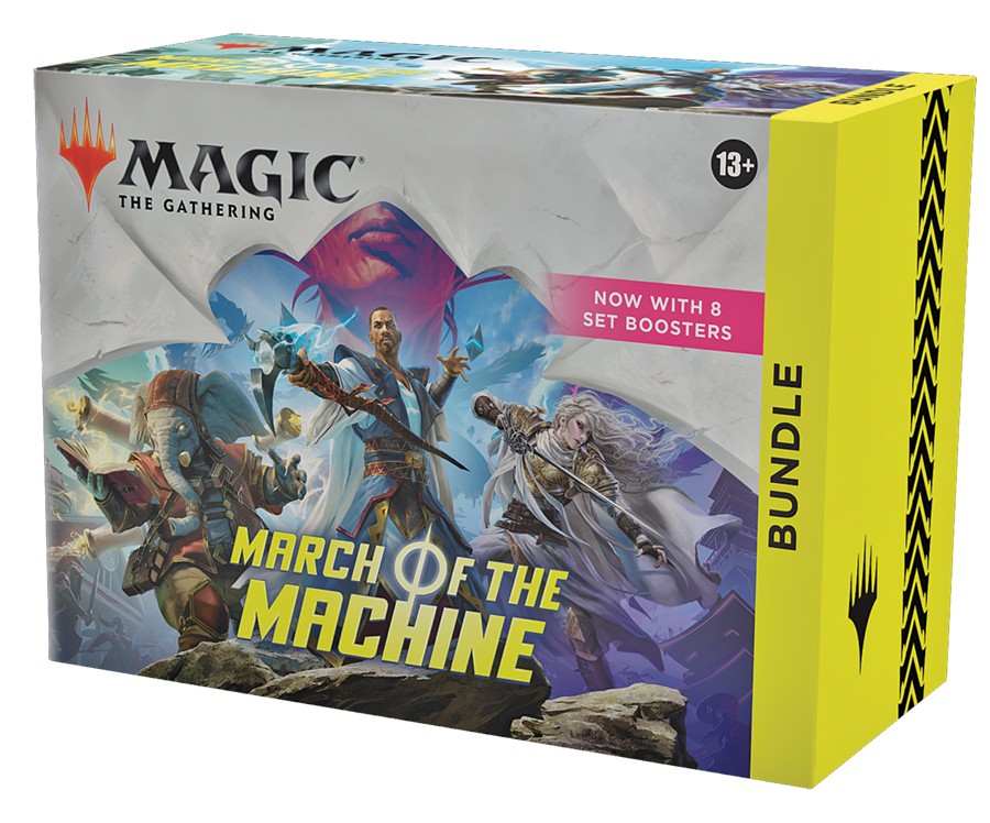 Дополнение для ККИ Magic The Gathering Bundle издания March of the Machine на английском 600011401644