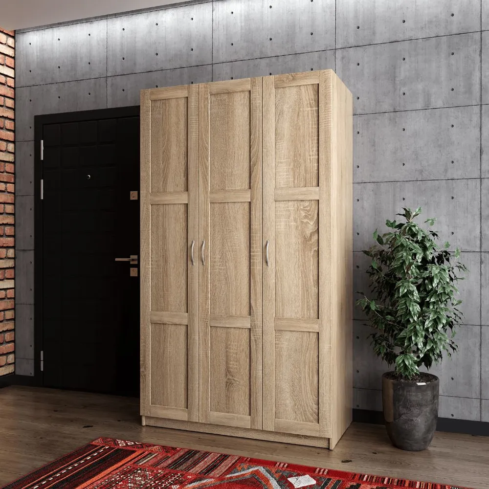 

Шкаф ГУД ЛАКК Пегас, 116х58х202 см, бежевый, дуб сонома, Пегас