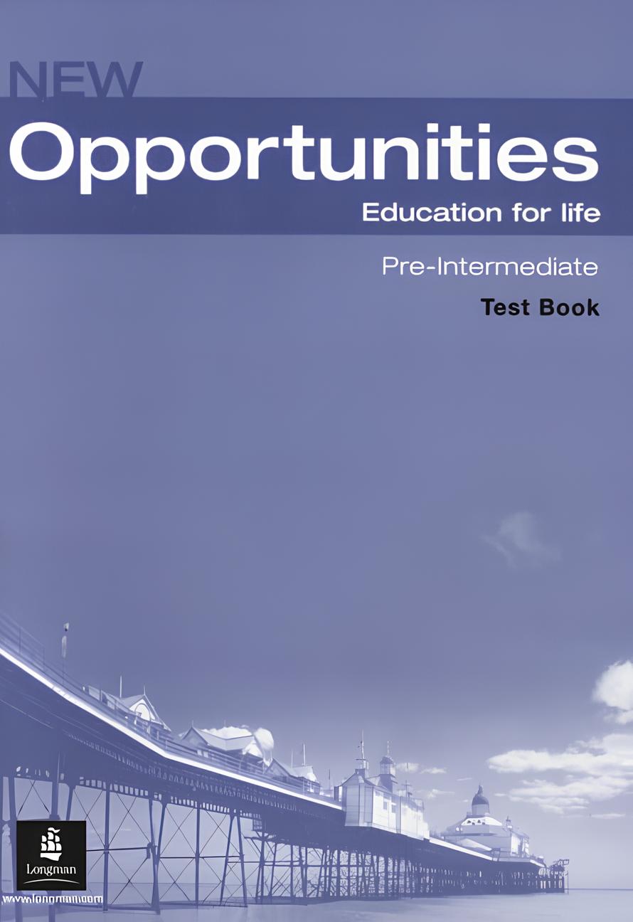 

New Opportunities Pre-Intermediate Test Book +СD