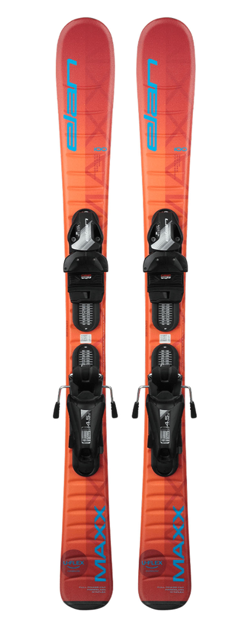 Горные Лыжи С Креплениями Elan 2023-24 Maxx Orange Jrs 130-150 + El 7.5 Shift р.130 см