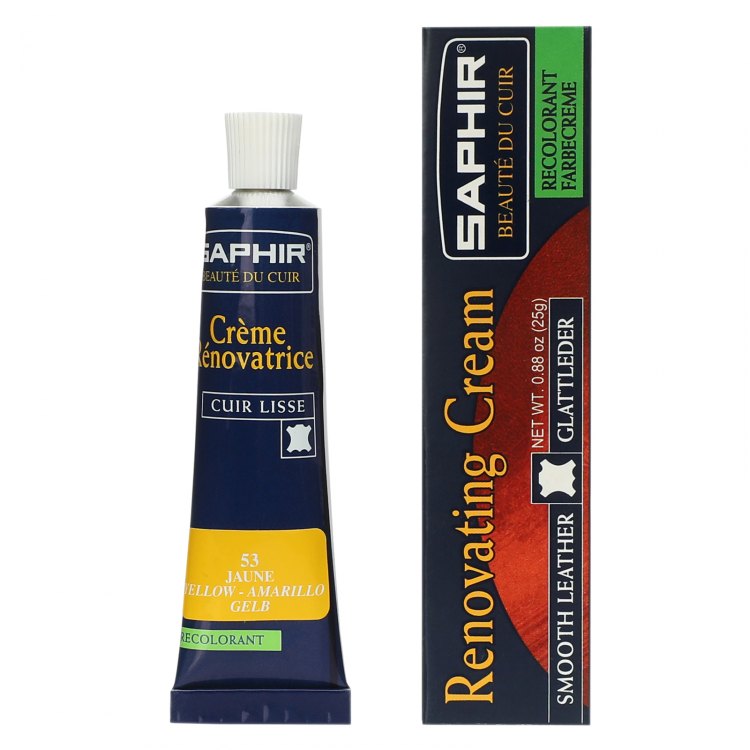 

Жидкая кожа для обуви унисекс Saphir CREME RENOVATRICE желтый, CREME RENOVATRICE