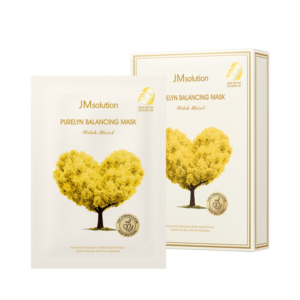 Набор Тканевых Масок Для Лица Jmsolution Purelyn Balancing Mask 10 Шт