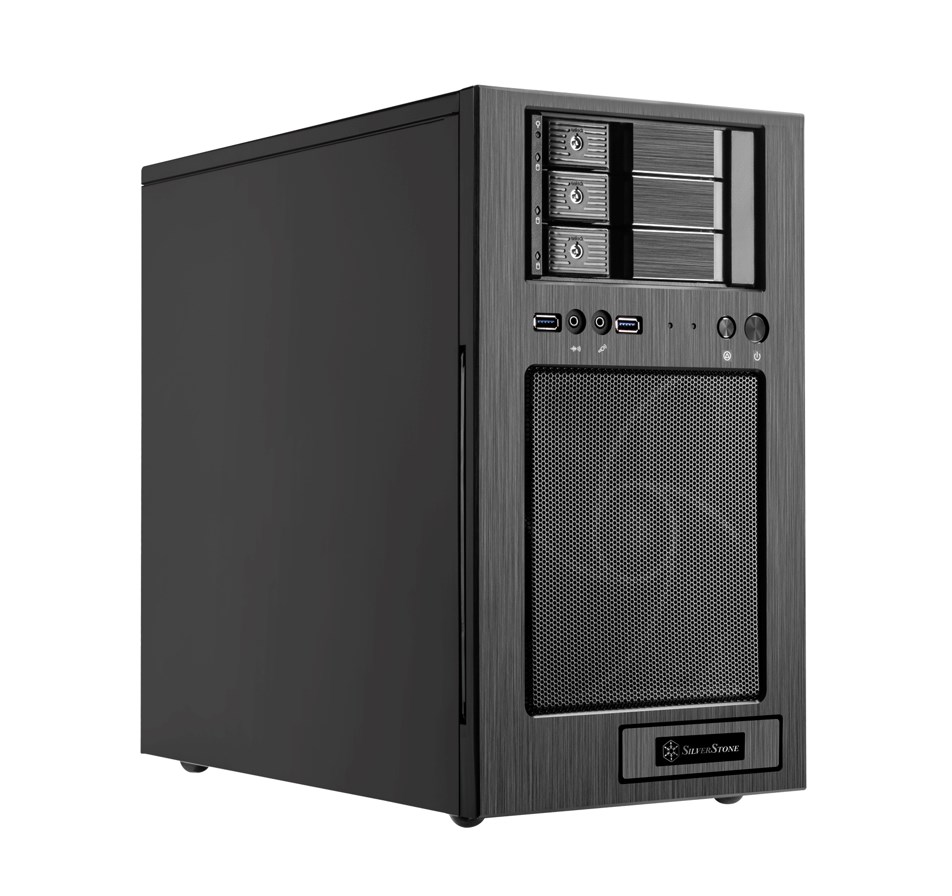 Корпус компьютерный SilverStone Storage (SST-CS330B) Black