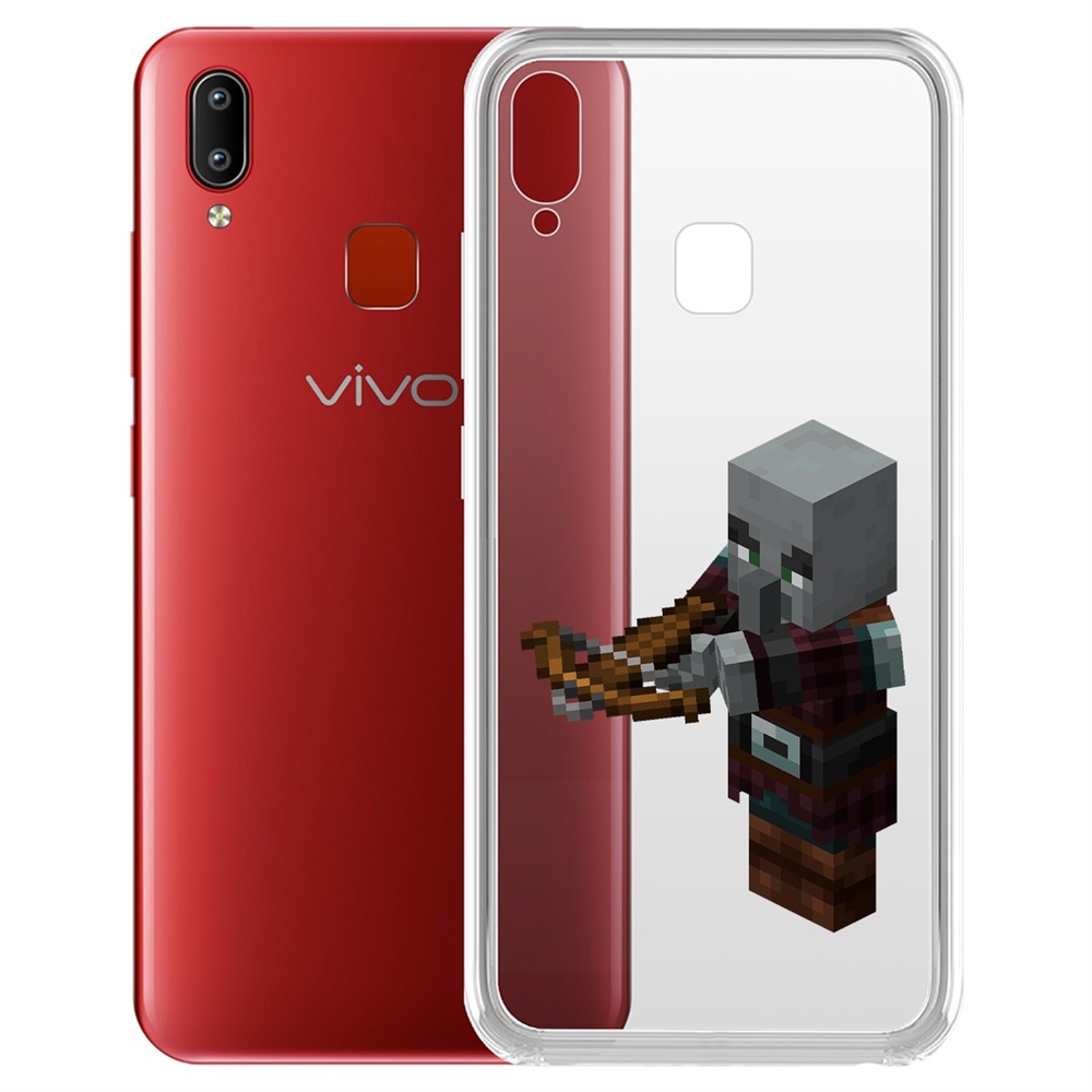 

Чехол-накладка Krutoff Разбойник для Vivo Y91/Y91i/Y93/Y95, Разноцветный