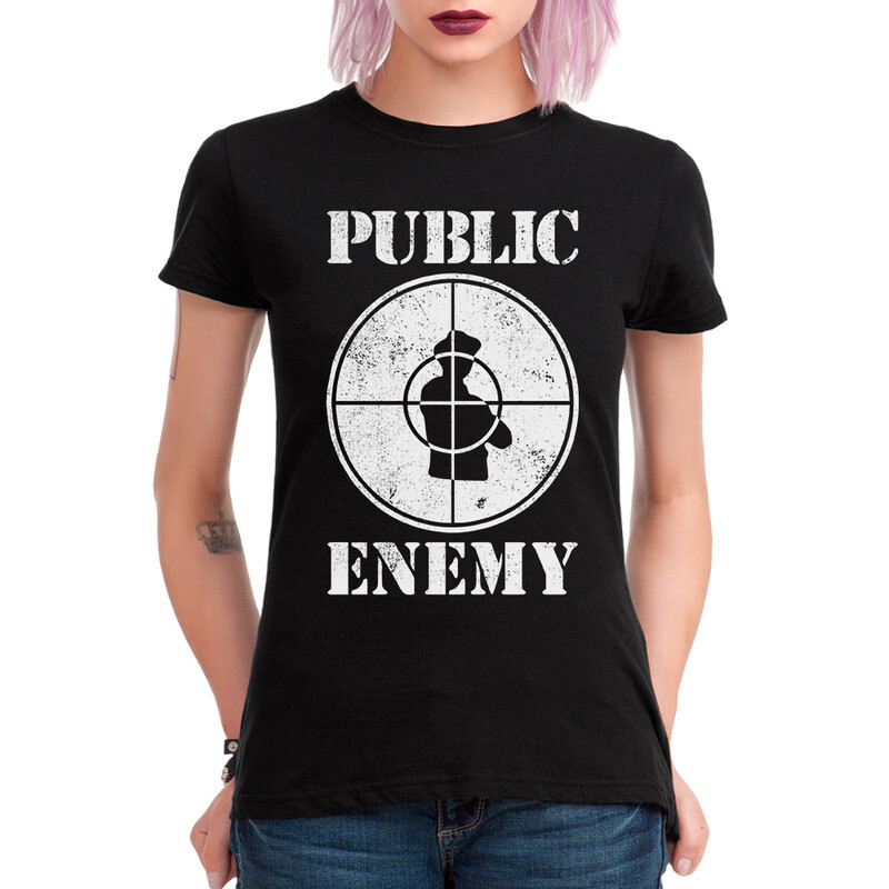 

Футболка женская DS Apparel Public Enemy 999932-1 черная XL, Черный, Public Enemy 999932-1