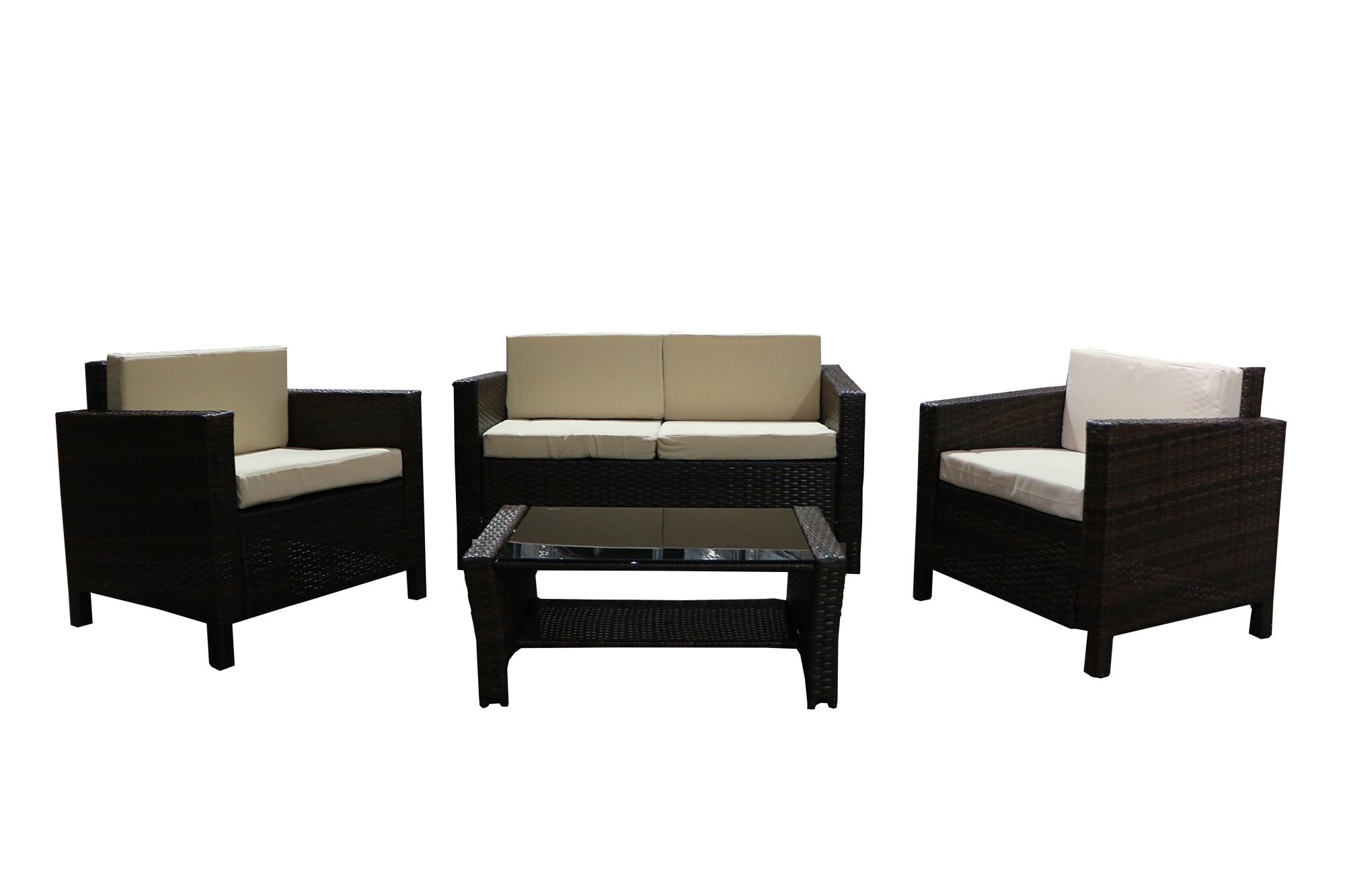 Набор мебели Никон  арт.SFS001-2 коричневый, бежевый 