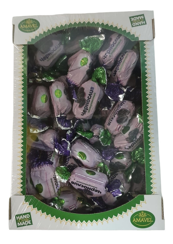 Конфеты Amavel Чернослив глазированные, чернослив в шоколаде, 1 кг