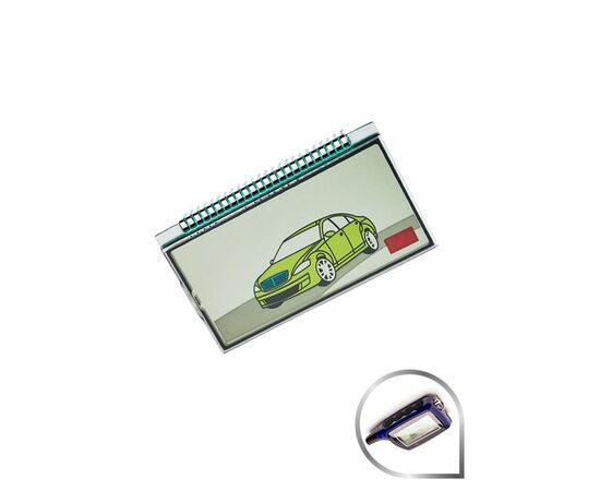 

Дисплей LCD на ножках для брелка Scher-Khan LOGICAR 1/2